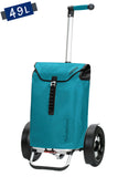 1-Andersen Shopper (R) Tura Shopper 136 Ortlieb petrol Einkaufstrolley Wien