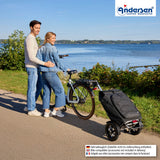 2-Andersen Shopper (R) Tura Shopper 136 Fado 3.0 schwarz Einkaufstrolley Wien
