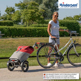 2-Andersen Shopper (R) Tura Shopper 136 Lasse rot Einkaufstrolley Wien