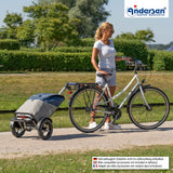 2-Andersen Shopper (R) Tura Shopper 136 Lasse blau Einkaufstrolley Wien