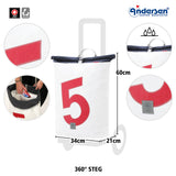 5-Andersen Shopper (R) Unus Shopper 360° Steg 5 Einkaufstrolley Wien
