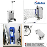 6-Andersen Shopper (R) Unus Shopper 360° Steg 5 Einkaufstrolley Wien