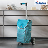 2-Andersen Shopper (R) Unus Shopper Famke petrol Einkaufstrolley Wien