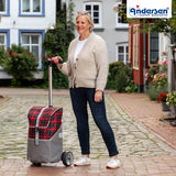 2-Andersen Shopper (R) Unus Shopper Gese rot Einkaufstrolley Wien