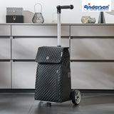 2-Andersen Shopper (R) Unus Shopper Lissa schwarz Einkaufstrolley Wien