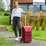 2-Andersen Shopper (R) Unus Shopper Jelke bordeaux Einkaufstrolley Wien