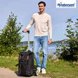 2-Andersen Shopper (R) Unus Shopper Basil City schwarz Einkaufstrolley Wien