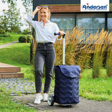 2-Andersen Shopper (R) Unus Shopper Hilma blau Einkaufstrolley Wien