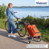 2-Andersen Shopper (R) Royal Shopper Plus 147 Hydro 3.0 orange Einkaufstrolley Wien
