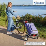 2-Andersen Shopper (R) Royal Shopper Plus 147 Hydro 3.0 flieder Einkaufstrolley Wien