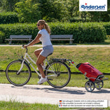 2-Andersen Shopper (R) Royal Shopper Plus 147 Ortlieb rot Einkaufstrolley Wien