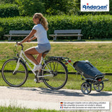 2-Andersen Shopper (R) Royal Shopper Plus 147 Ortlieb anthrazit Einkaufstrolley Wien