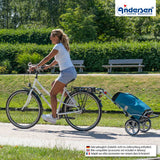 2-Andersen Shopper (R) Royal Shopper Plus 147 Ortlieb petrol Einkaufstrolley Wien
