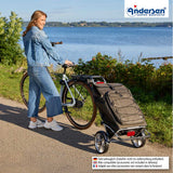 2-Andersen Shopper (R) Royal Shopper Plus 147 Fado 3.0 oliv Einkaufstrolley Wien