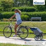 2-Andersen Shopper (R) Royal Shopper Plus 147 Lasse blau Einkaufstrolley Wien