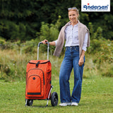 2-Andersen Shopper (R) Royal Shopper 162 Hydro 3.0 orange Einkaufstrolley Wien