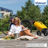 2-Andersen Shopper (R) Royal Shopper 162 Ortlieb gelb Einkaufstrolley Wien