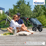 2-Andersen Shopper (R) Royal Shopper 162 Ortlieb anthrazit Einkaufstrolley Wien