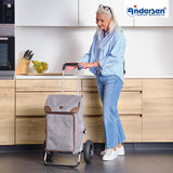 2-Andersen Shopper (R) Royal Shopper 162 Holk grau Einkaufstrolley Wien