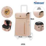 4-Andersen Shopper (R) Royal Shopper 162 Lissa sand Einkaufstrolley Wien