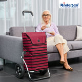 2-Andersen Shopper (R) Royal Shopper 162 Jelke bordeaux Einkaufstrolley Wien