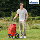 2-Andersen Shopper (R) Royal 164 Shopper Hydro 3.0 orange Einkaufstrolley Wien