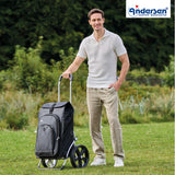2-Andersen Shopper (R) Royal Shopper 164 Hydro 3.0 schwarz Einkaufstrolley Wien