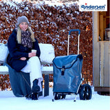 2-Andersen Shopper (R) Royal Shopper 164 Ortlieb anthrazit Einkaufstrolley Wien