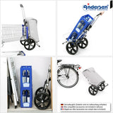 5-Andersen Shopper (R) Royal Shopper 164 Ortlieb anthrazit Einkaufstrolley Wien
