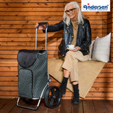 2-Andersen Shopper (R) Royal Shopper 164 Famke schwarz Einkaufstrolley Wien