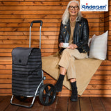 2-Andersen Shopper (R) Royal Shopper 164 Jelke anthrazit Einkaufstrolley Wien