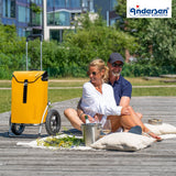 2-Andersen Shopper (R) Royal Shopper 165 Ortlieb gelb Einkaufstrolley Wien