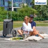 2-Andersen Shopper (R) Royal Shopper 165 Ortlieb anthrazit Einkaufstrolley Wien