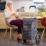 2-Andersen Shopper (R) Royal Shopper 165 Jelke anthrazit Einkaufstrolley Wien