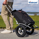 2-Andersen Shopper (R) Royal Shopper 165 Basil City schwarz Einkaufstrolley Wien