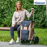 2-Andersen Shopper (R) Royal Shopper 166 Senta 2.0 sand Einkaufstrolley Wien