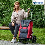 2-Andersen Shopper (R) Royal Shopper 166 Senta 2.0 rot Einkaufstrolley Wien