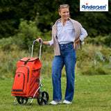 2-Andersen Shopper (R) Royal Shopper 166 Hydro 3.0 orange Einkaufstrolley Wien