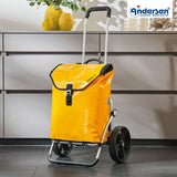 2-Andersen Shopper (R) Royal Shopper 166 Ortlieb gelb Einkaufstrolley Wien