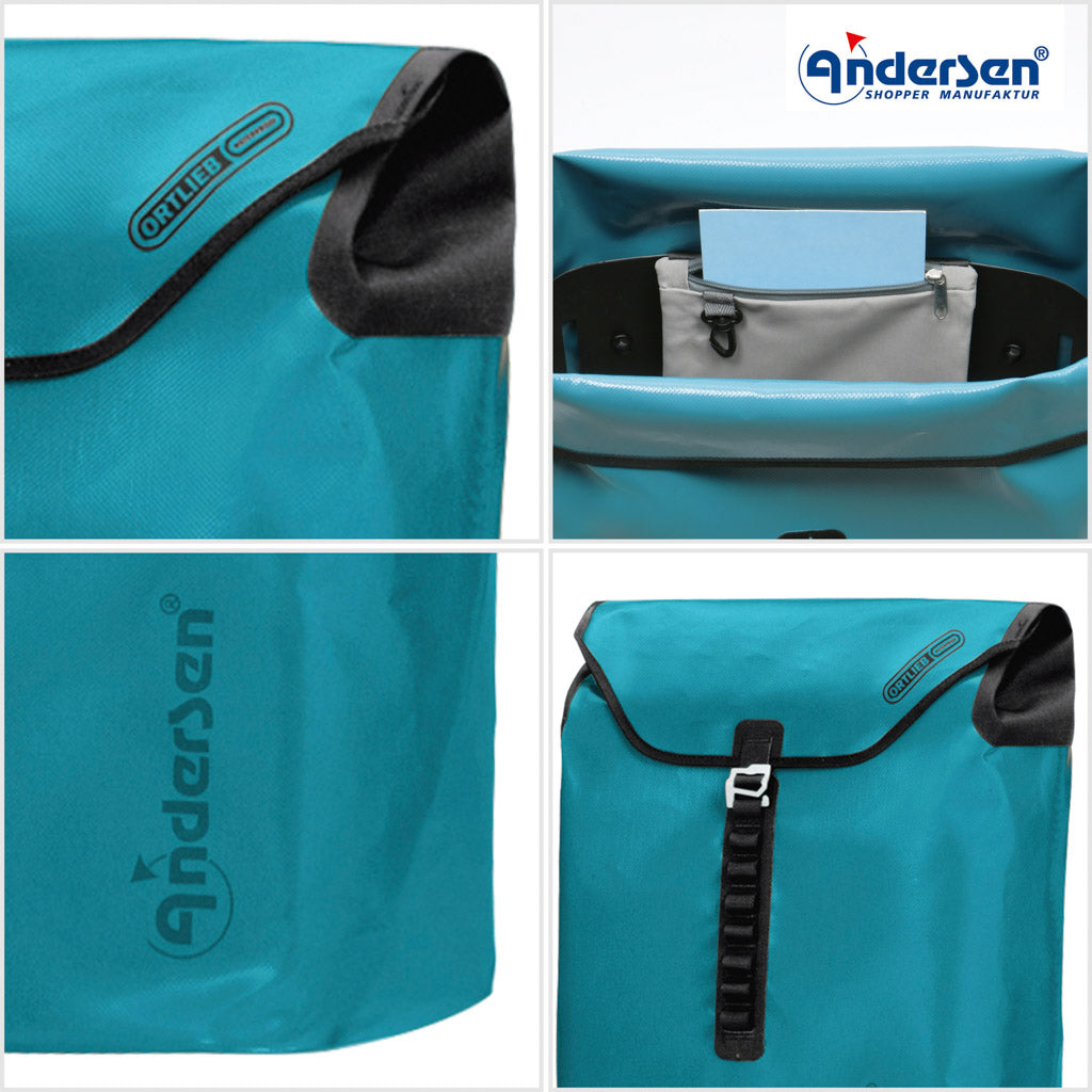 Andersen Shopper Einkaufstrolley Ortlieb Petrol Wien-5