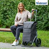2-Andersen Shopper (R) Royal Shopper 166 Jelke anthrazit Einkaufstrolley Wien