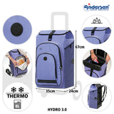 4-Andersen Shopper (R) Royal Shopper 167 Hydro 3.0 flieder Einkaufstrolley Wien