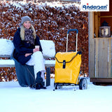 2-Andersen Shopper (R) Royal Shopper 167 Ortlieb gelb Einkaufstrolley Wien