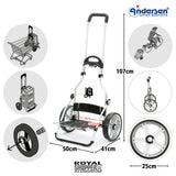 3-Andersen Shopper (R) Royal Shopper 167 Ortlieb anthrazit Einkaufstrolley Wien