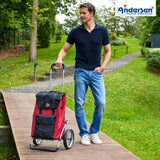 2-Andersen Shopper (R) Royal Shopper 168 Senta 2.0 rot Einkaufstrolley Wien