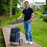 2-Andersen Shopper (R) Royal Shopper 168 Senta 2.0 blau Einkaufstrolley Wien