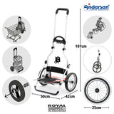 3-Andersen Shopper (R) Royal Shopper 168 Holk grau Einkaufstrolley Wien