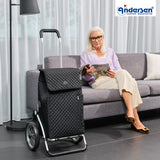 2-Andersen Shopper (R) Royal Shopper 168 Lissa schwarz Einkaufstrolley Wien