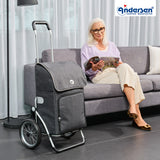 2-Andersen Shopper (R) Royal Shopper 168 Ipek Maxi anthrazit Einkaufstrolley Wien