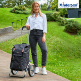 2-Andersen Shopper (R) Royal Shopper 168 Basil City schwarz Einkaufstrolley Wien